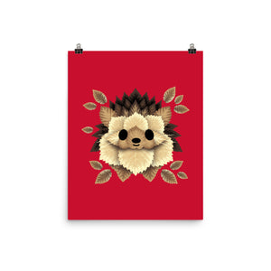 Hedgehog Of Leaves