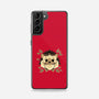 Hedgehog Of Leaves-samsung snap phone case-NemiMakeit