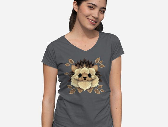 Hedgehog Of Leaves