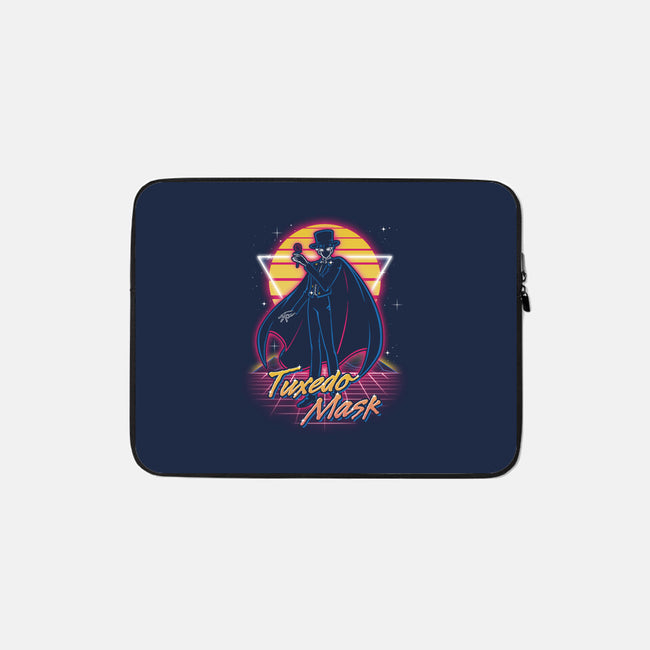 Retro Tuxedo Guardian-none zippered laptop sleeve-Olipop