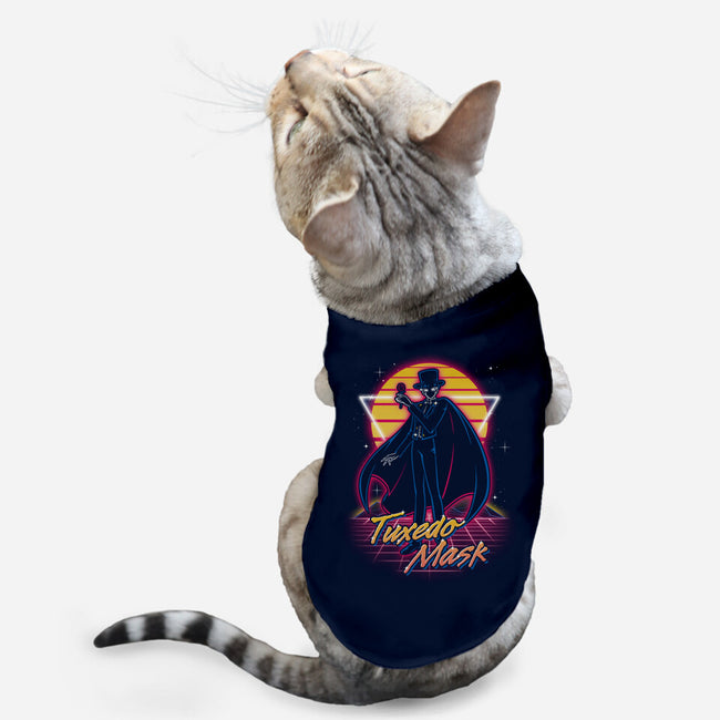 Retro Tuxedo Guardian-cat basic pet tank-Olipop