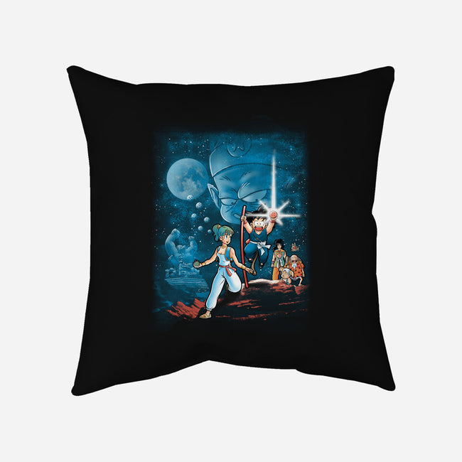Pilaf Wars-none removable cover throw pillow-trheewood