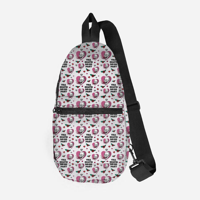 Till Death-none all over print sling bag-TeeFury