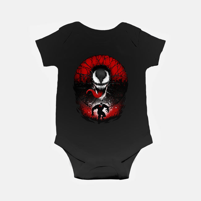 Attack Of The Venom-baby basic onesie-hypertwenty