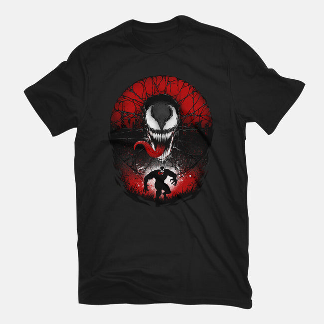 Attack Of The Venom-womens fitted tee-hypertwenty