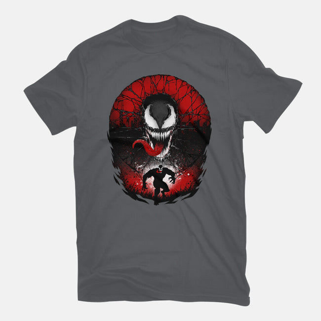 Attack Of The Venom-womens fitted tee-hypertwenty