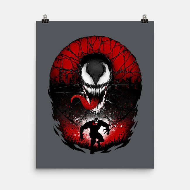 Attack Of The Venom-none matte poster-hypertwenty