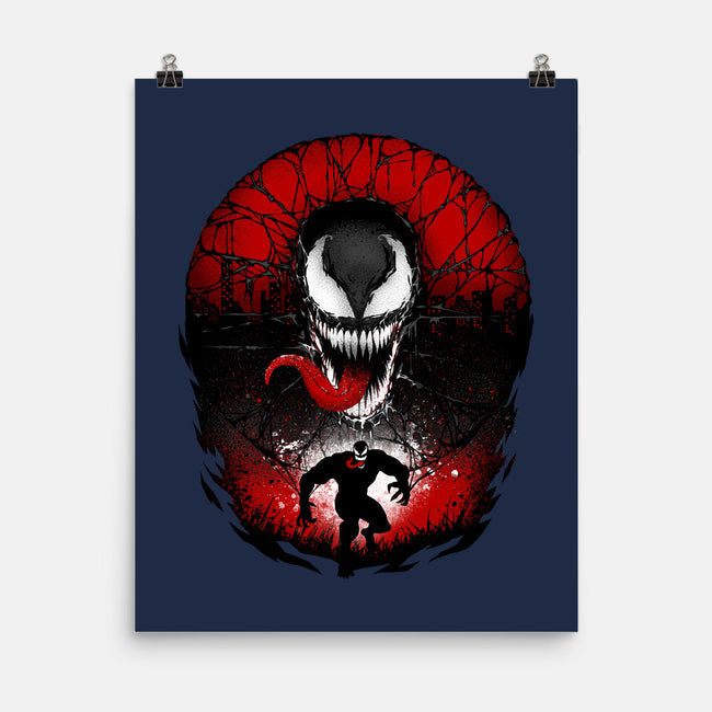 Attack Of The Venom-none matte poster-hypertwenty