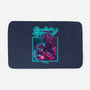 Neon Dragon-none memory foam bath mat-Bruno Mota