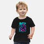 Neon Dragon-baby basic tee-Bruno Mota