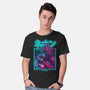 Neon Dragon-mens basic tee-Bruno Mota