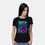 Neon Dragon-womens basic tee-Bruno Mota