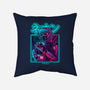 Neon Dragon-none non-removable cover w insert throw pillow-Bruno Mota