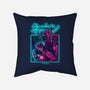 Neon Dragon-none removable cover w insert throw pillow-Bruno Mota