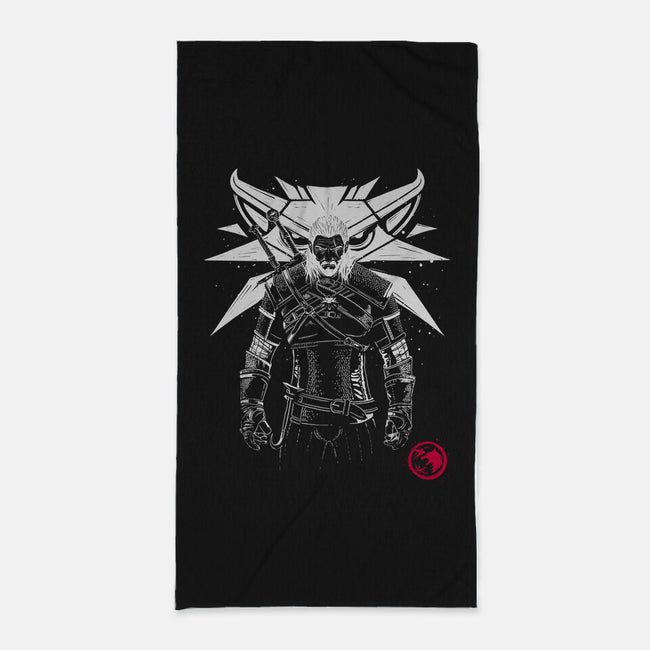 Hunting Monsters-none beach towel-Getsousa!