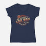 Mr. Miyagi's Car Wax-womens v-neck tee-CoD Designs