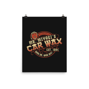 Mr. Miyagi's Car Wax