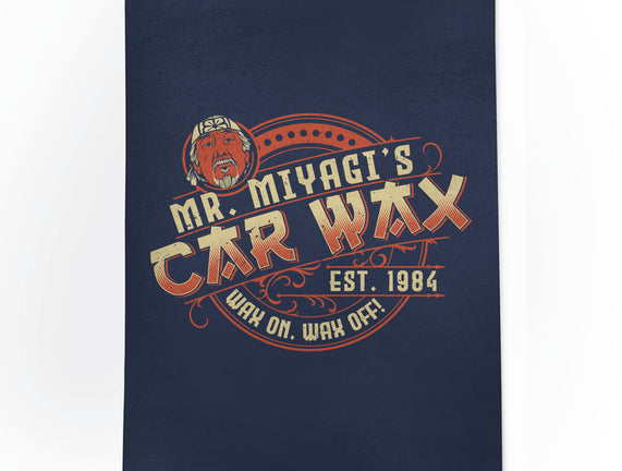 Mr. Miyagi's Car Wax