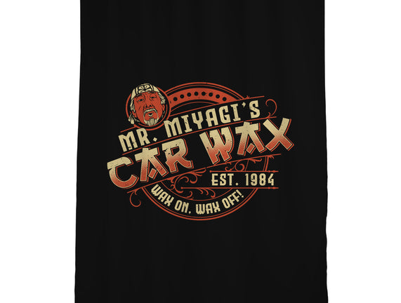 Mr. Miyagi's Car Wax