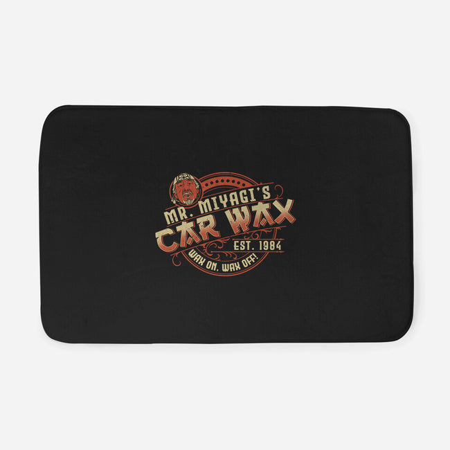 Mr. Miyagi's Car Wax-none memory foam bath mat-CoD Designs