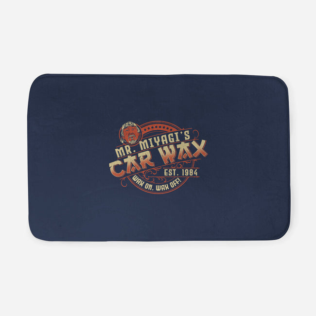 Mr. Miyagi's Car Wax-none memory foam bath mat-CoD Designs