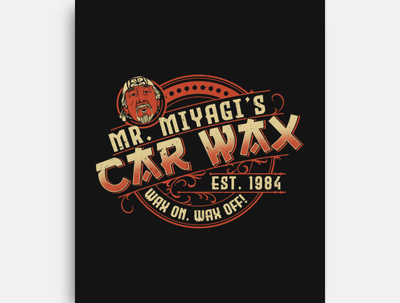 Mr. Miyagi's Car Wax