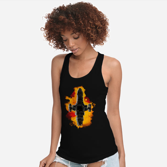 The Shine-womens racerback tank-kharmazero