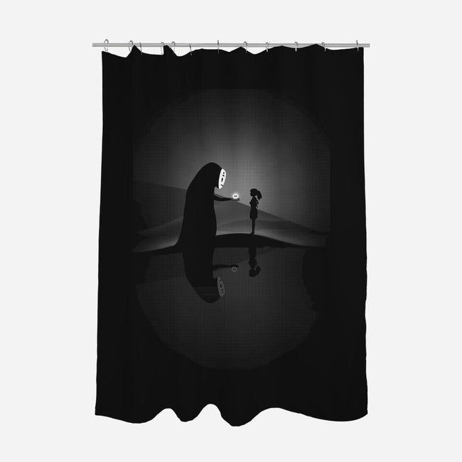 The Light-none polyester shower curtain-Liewrite