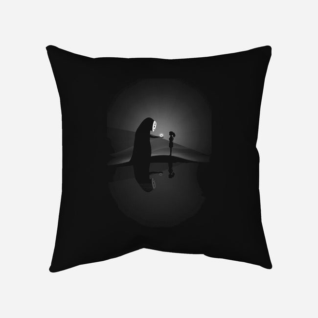 The Light-none removable cover w insert throw pillow-Liewrite
