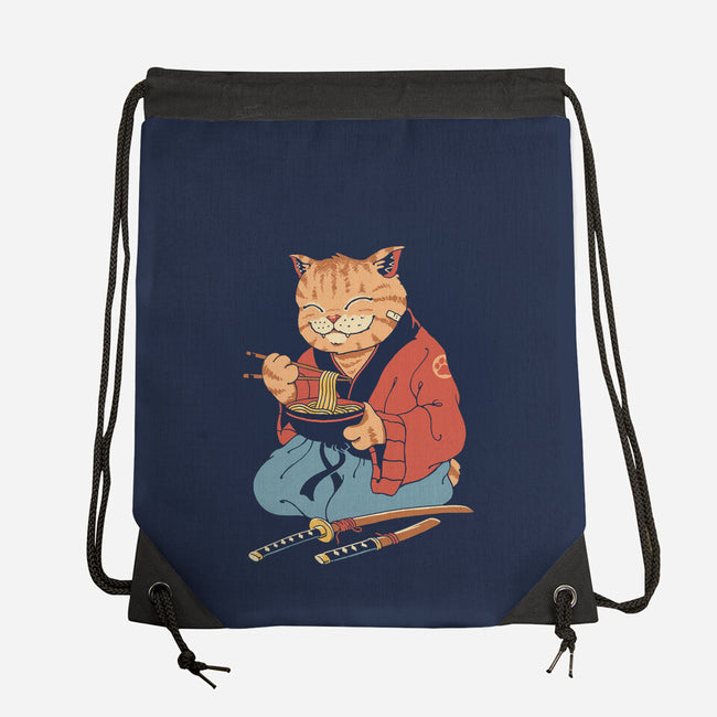 Cat Ramen-none drawstring bag-vp021