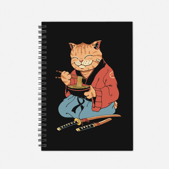Cat Ramen-none dot grid notebook-vp021