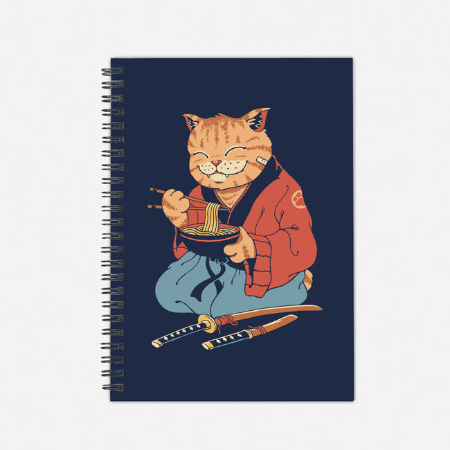 Cat Ramen-none dot grid notebook-vp021