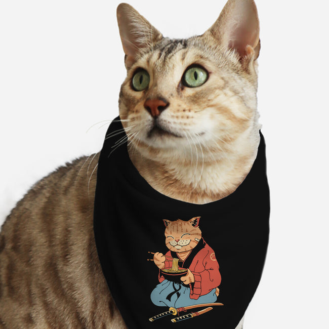 Cat Ramen-cat bandana pet collar-vp021