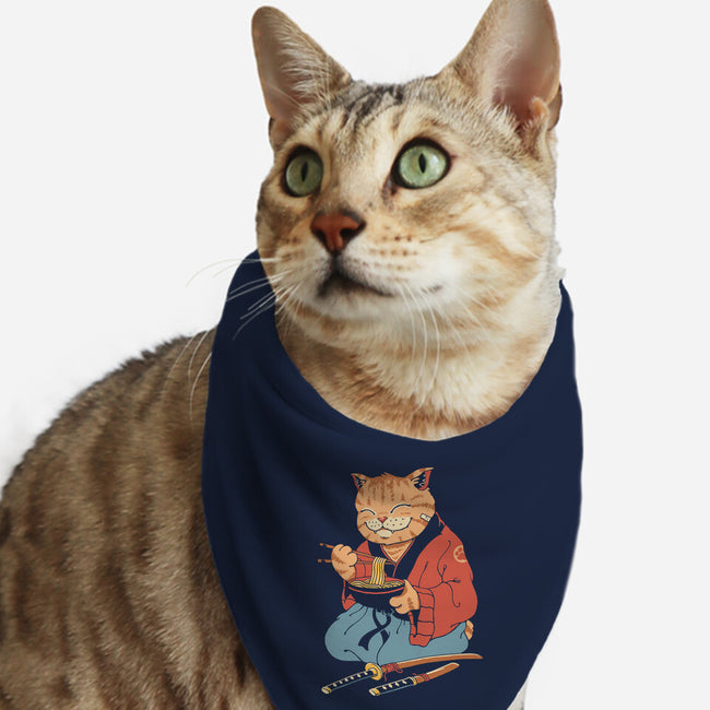 Cat Ramen-cat bandana pet collar-vp021