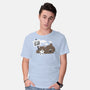 If You Love Me Let Me Sleep-mens basic tee-tobefonseca
