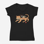 Fierce Catana-womens v-neck tee-vp021