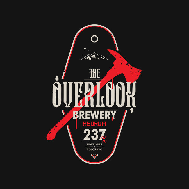 The Overlook Brewery-womens off shoulder sweatshirt-BadBox