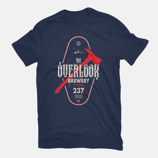 The Overlook Brewery-womens fitted tee-BadBox