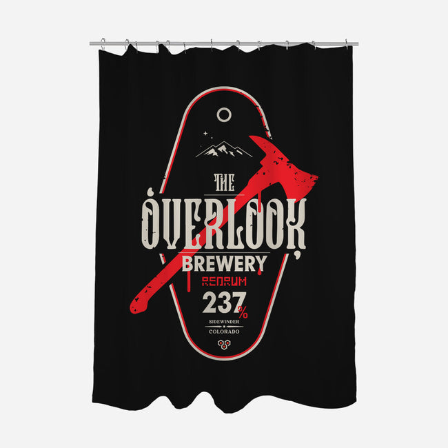 The Overlook Brewery-none polyester shower curtain-BadBox