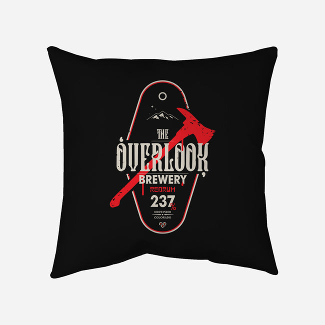 The Overlook Brewery-none removable cover w insert throw pillow-BadBox