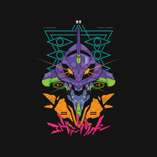 Eva Mecha-womens fitted tee-BadBox