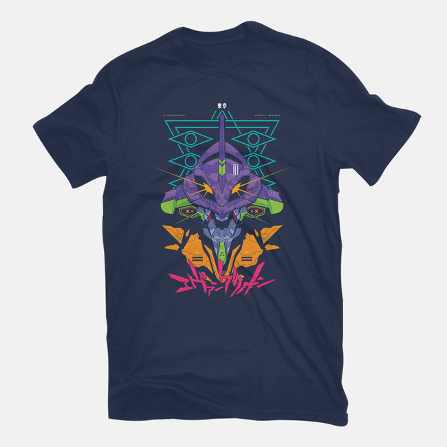 Eva Mecha-womens fitted tee-BadBox