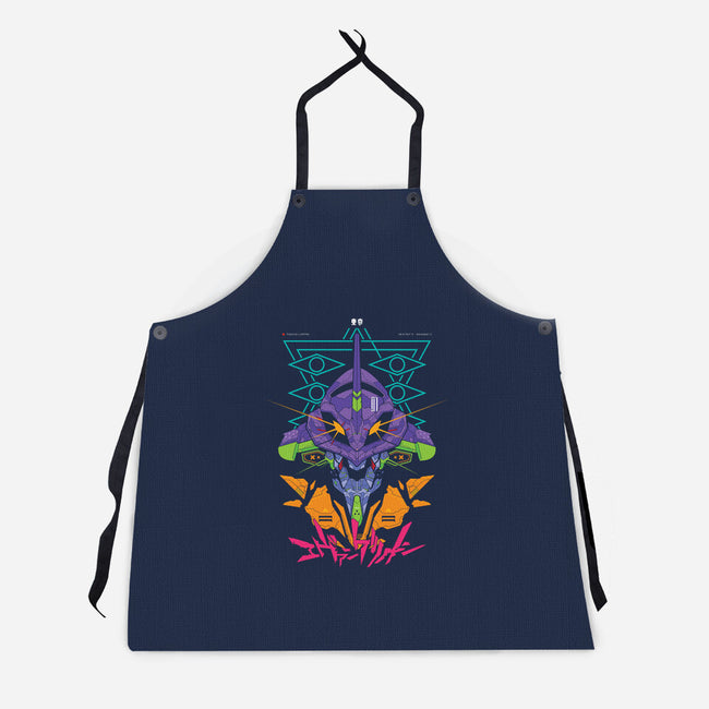 Eva Mecha-unisex kitchen apron-BadBox