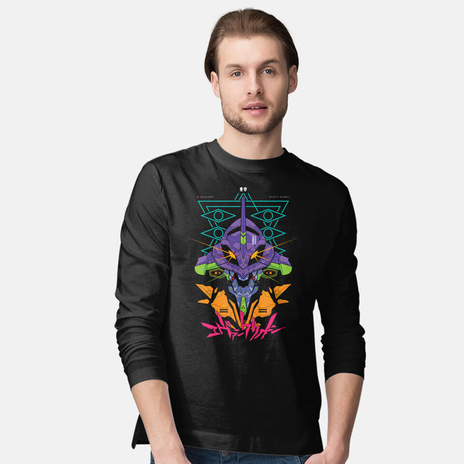 Eva Mecha-mens long sleeved tee-BadBox