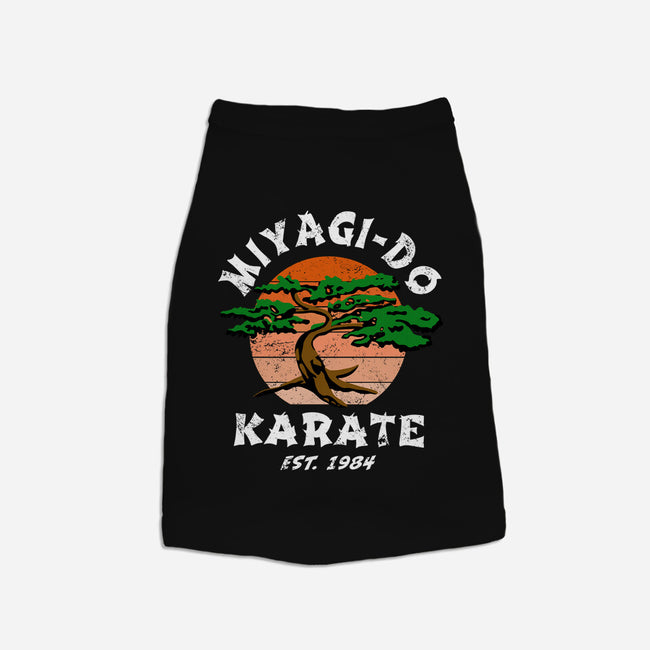 Miyagi Karate-dog basic pet tank-Kari Sl