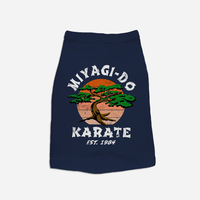 Miyagi Karate-dog basic pet tank-Kari Sl