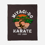 Miyagi Karate-none fleece blanket-Kari Sl