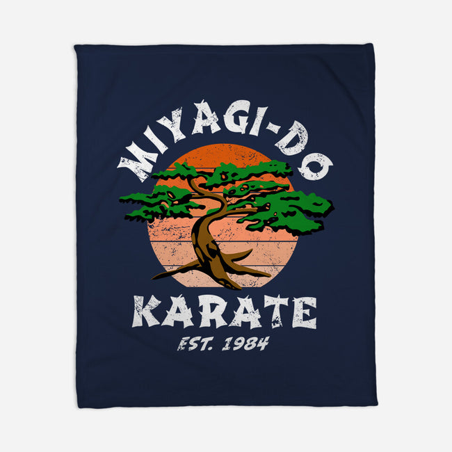 Miyagi Karate-none fleece blanket-Kari Sl