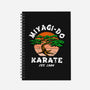 Miyagi Karate-none dot grid notebook-Kari Sl