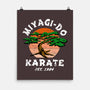 Miyagi Karate-none matte poster-Kari Sl